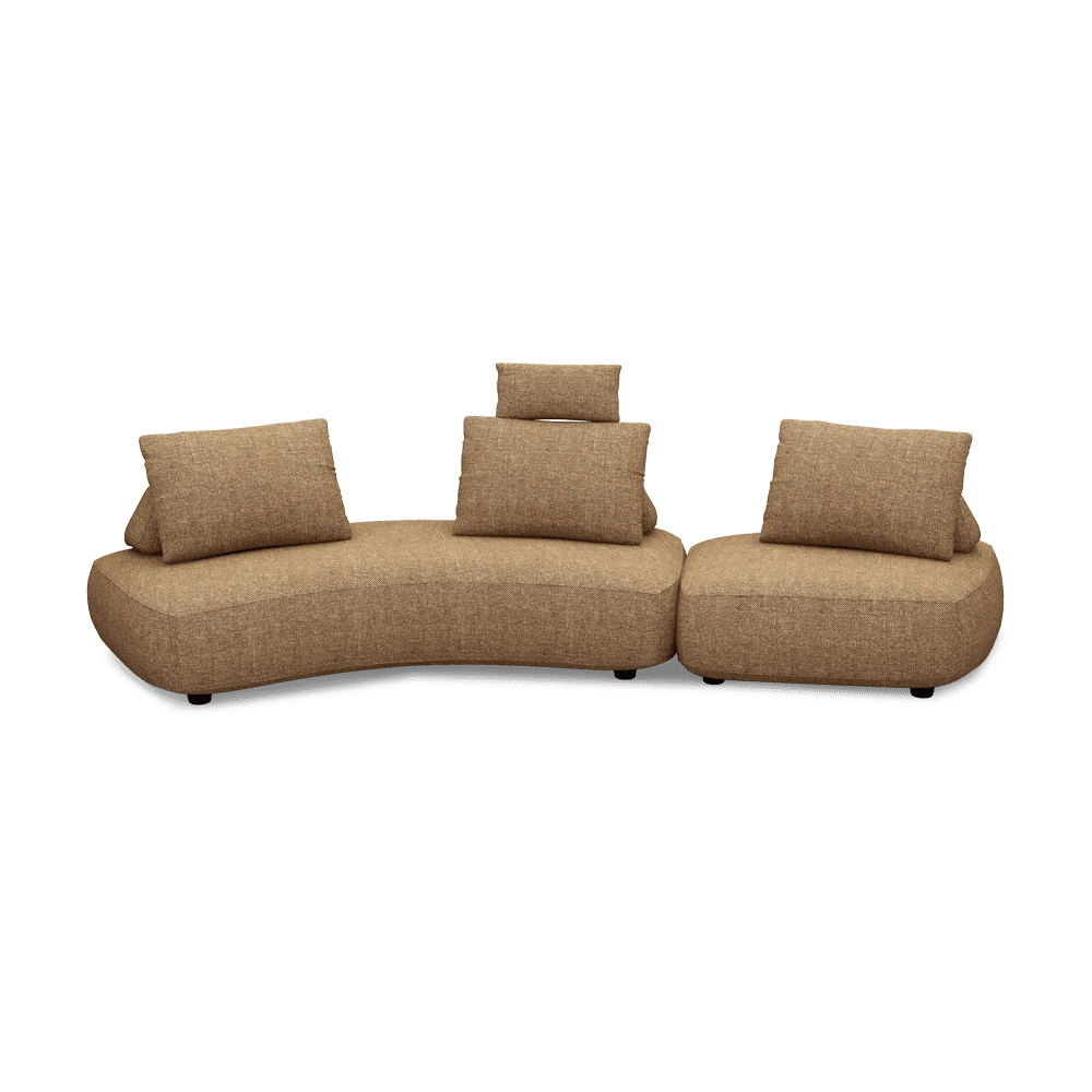VARDINI – Sculpted Curve Sofa