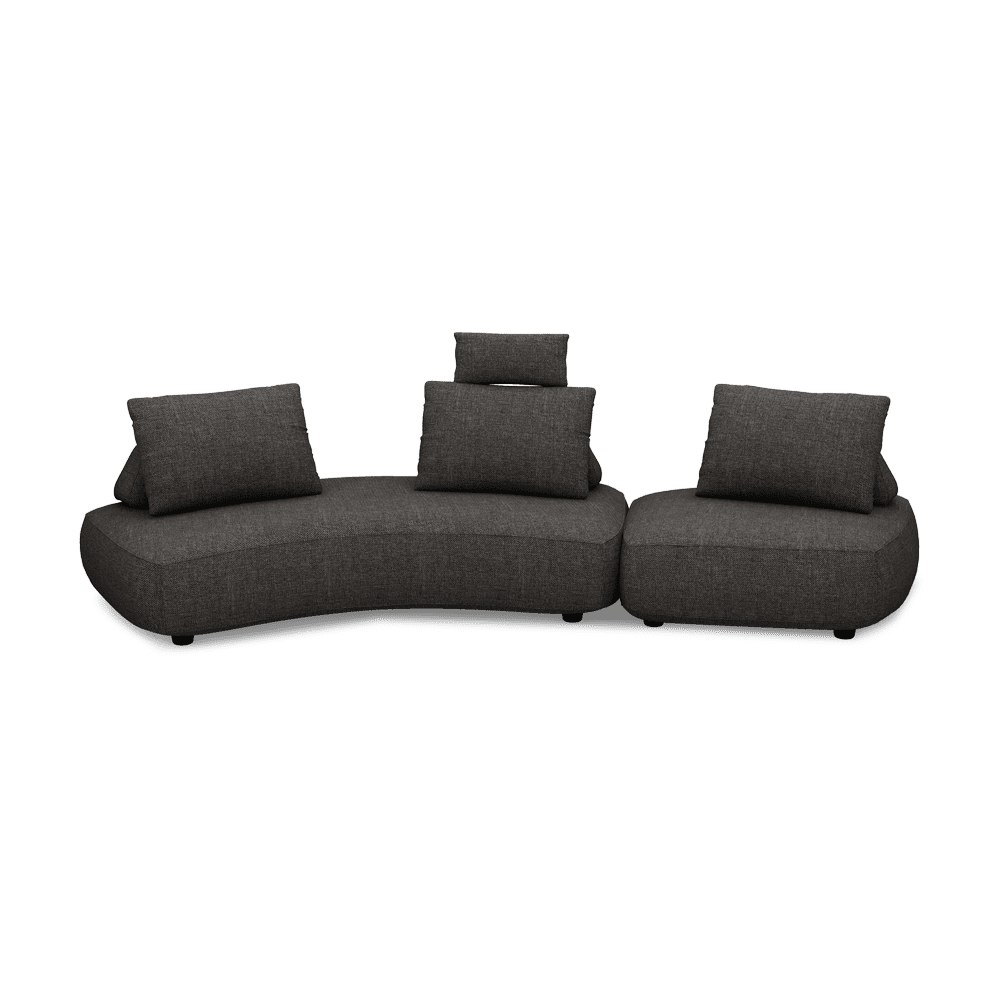 VARDINI – Sculpted Curve Sofa