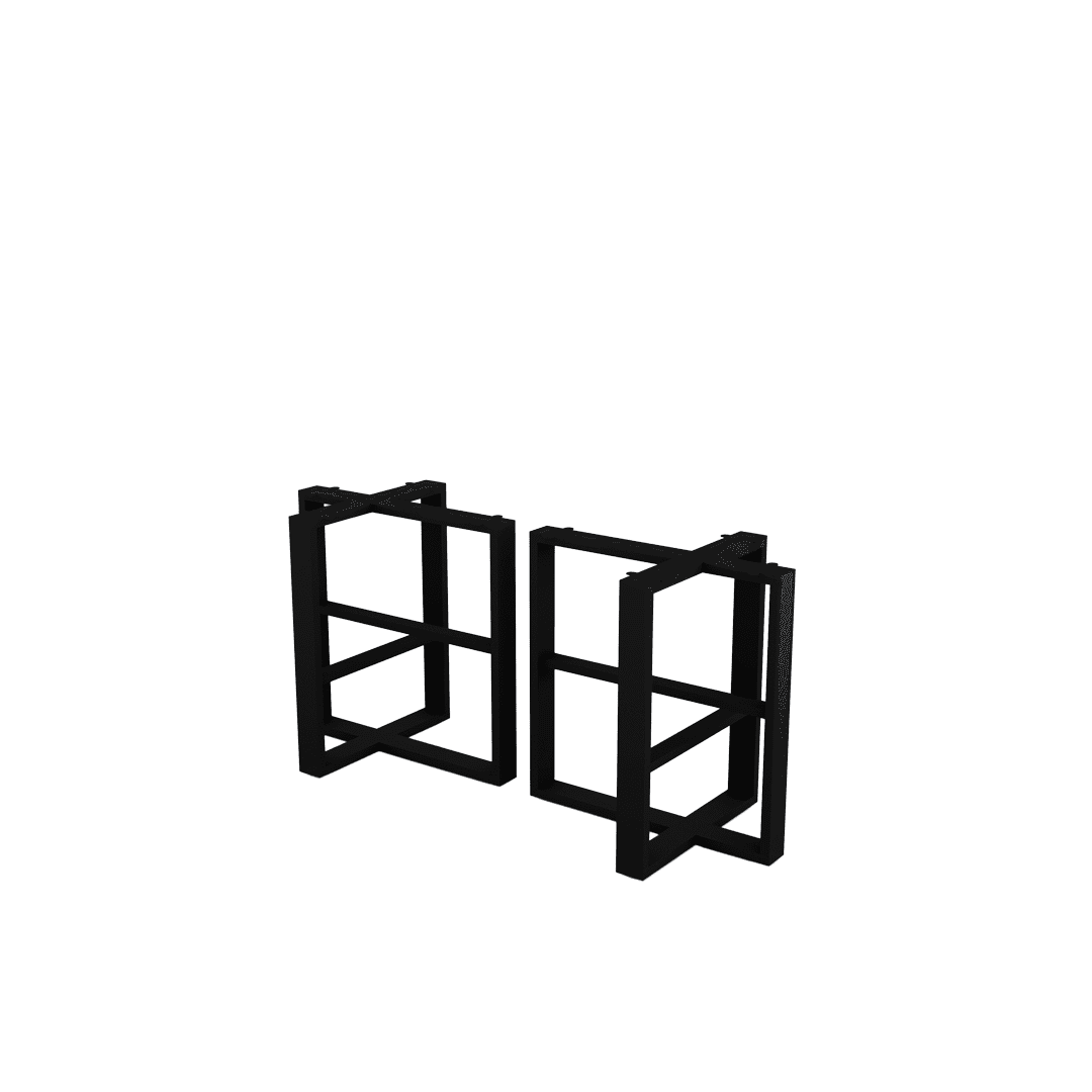 L-35 Beck Metal Base 2.1m x 1.1m (Black)
