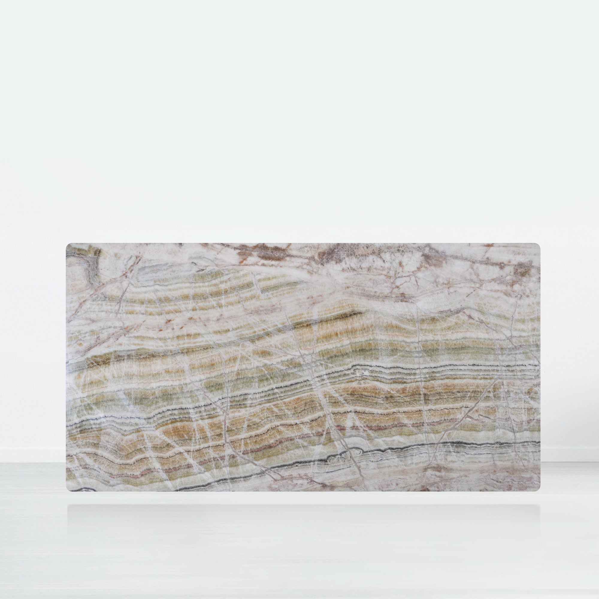 7ft Rectangular Spider Onyx Natural Marble Dining Table