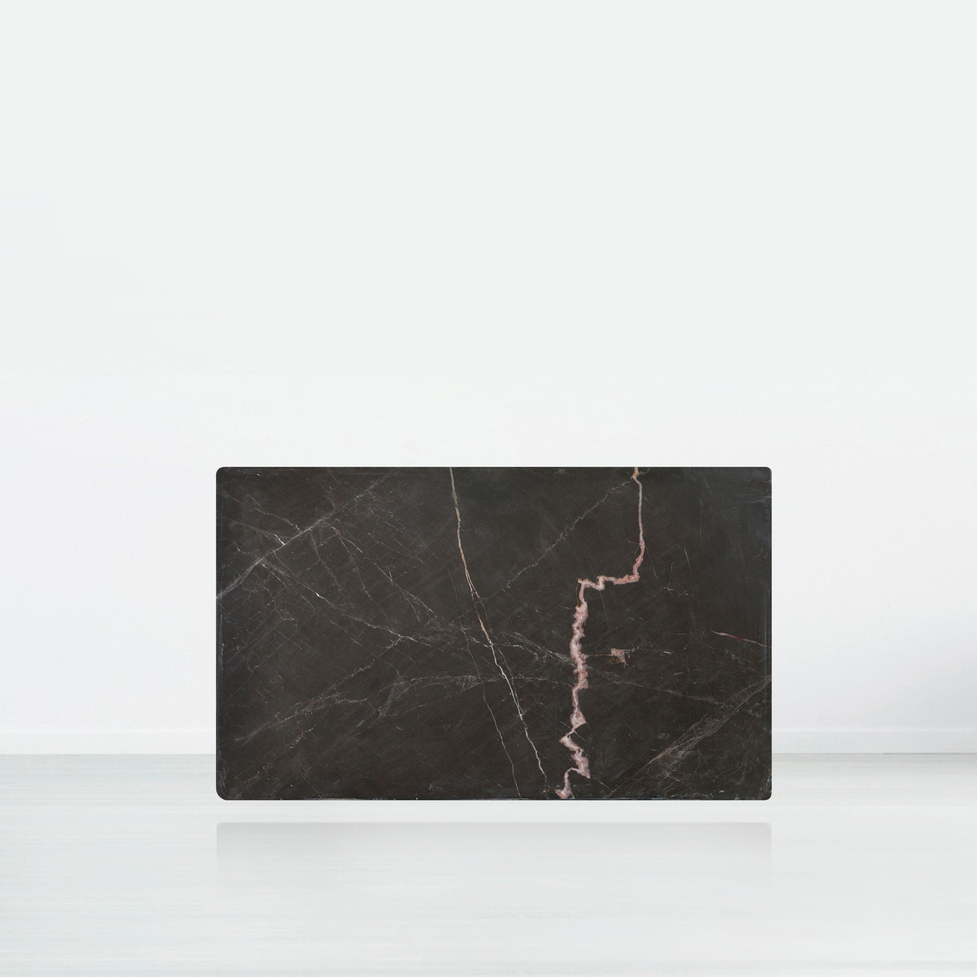 5ft Rectangular Coffee Mousse Natural Marble Dining Table