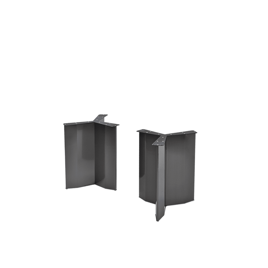 SLRE-02-1 Yetta Stainless Steel Base 2.4m x 1.2m (Black Titanium with Hairline Finish)