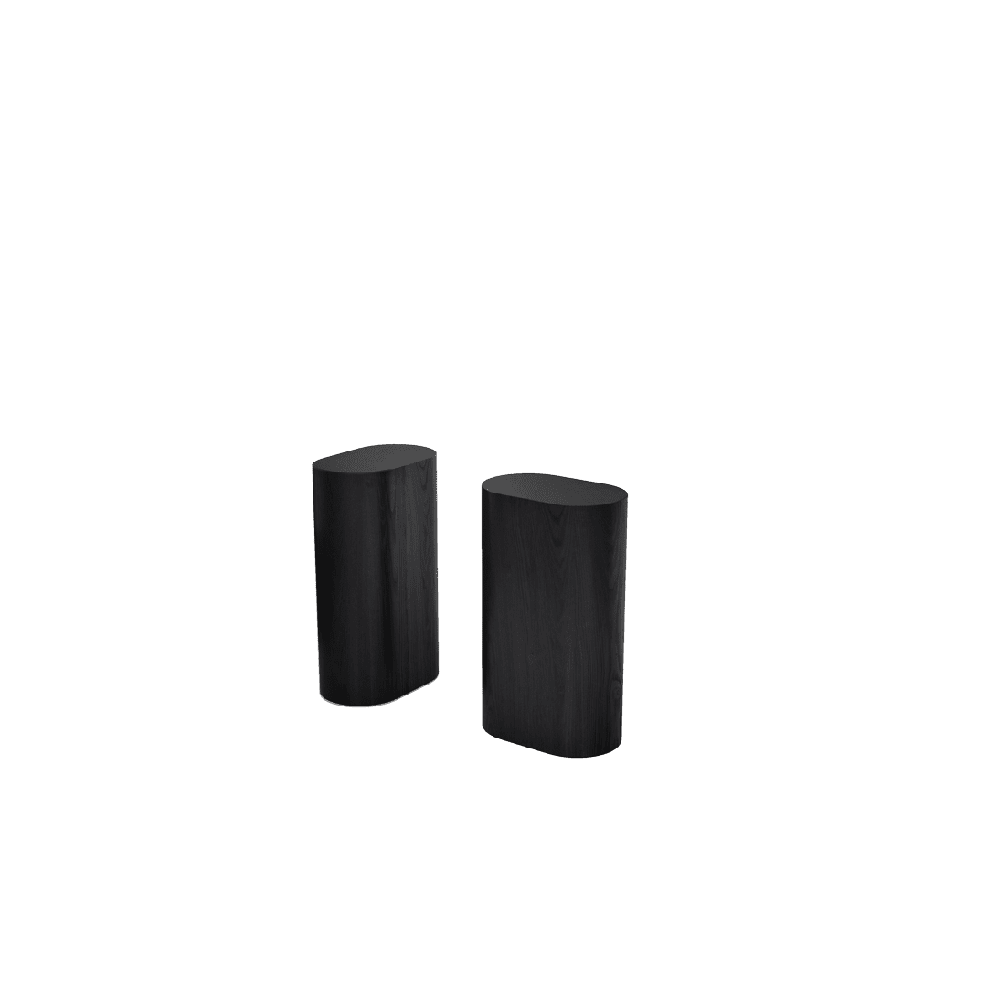 WLRE-3A Paolo Black Ash Wood Base