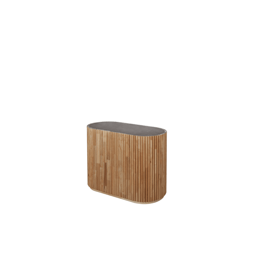 WLRE-6A Lavato Solid Rubberwood Base