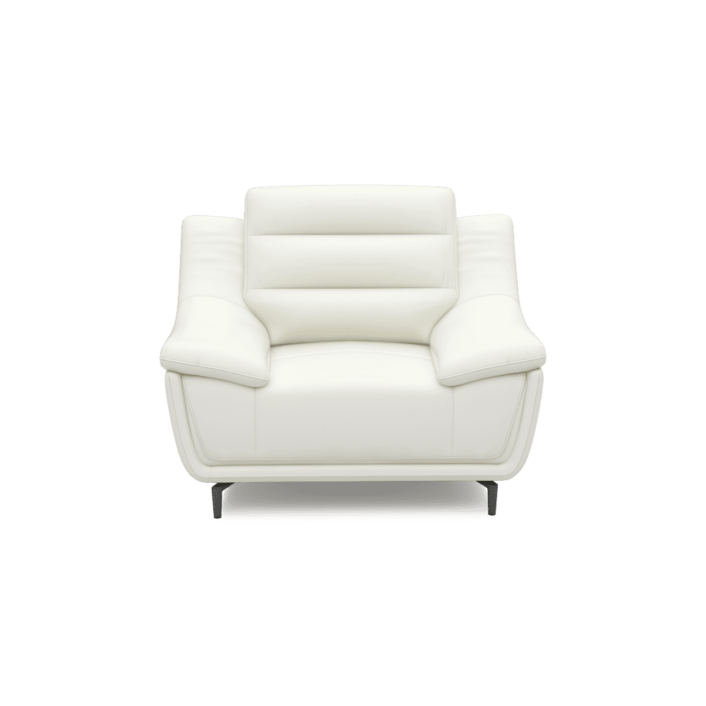 OVERLAND - High Back Fabric / Leather Sofa (1-seater)