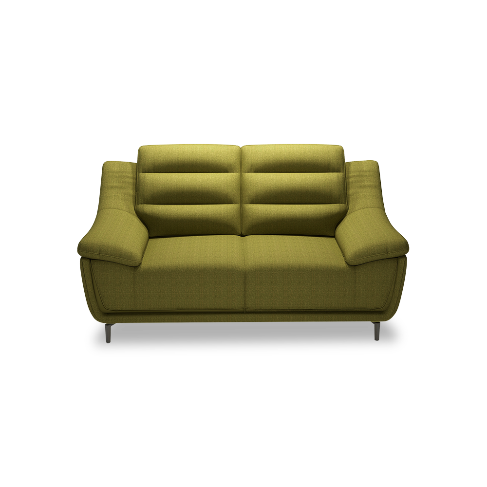 OVERLAND - High Back Fabric / Leather Sofa (2-seater)