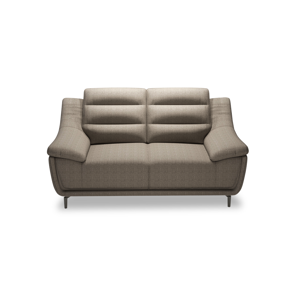 OVERLAND - High Back Fabric / Leather Sofa (2-seater)