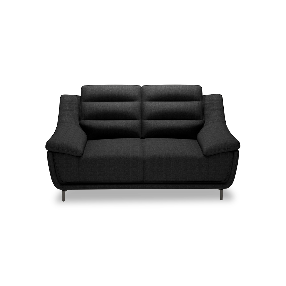 OVERLAND - High Back Fabric / Leather Sofa (2-seater)