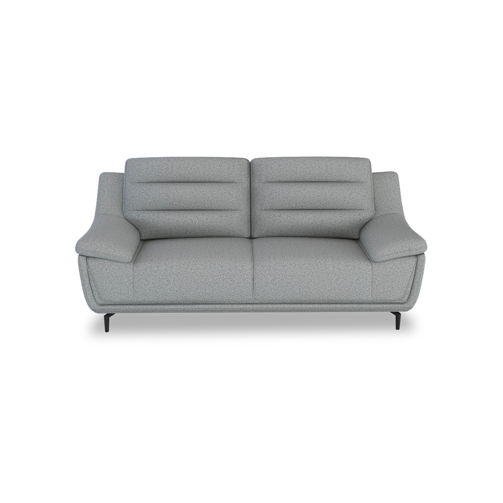 OVERLAND - High Back Fabric / Leather Sofa (3-seater)