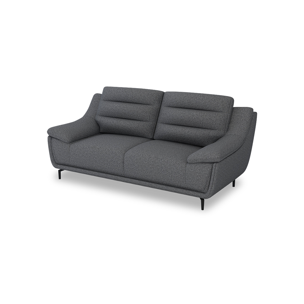 OVERLAND - High Back Fabric / Leather Sofa (3-seater)