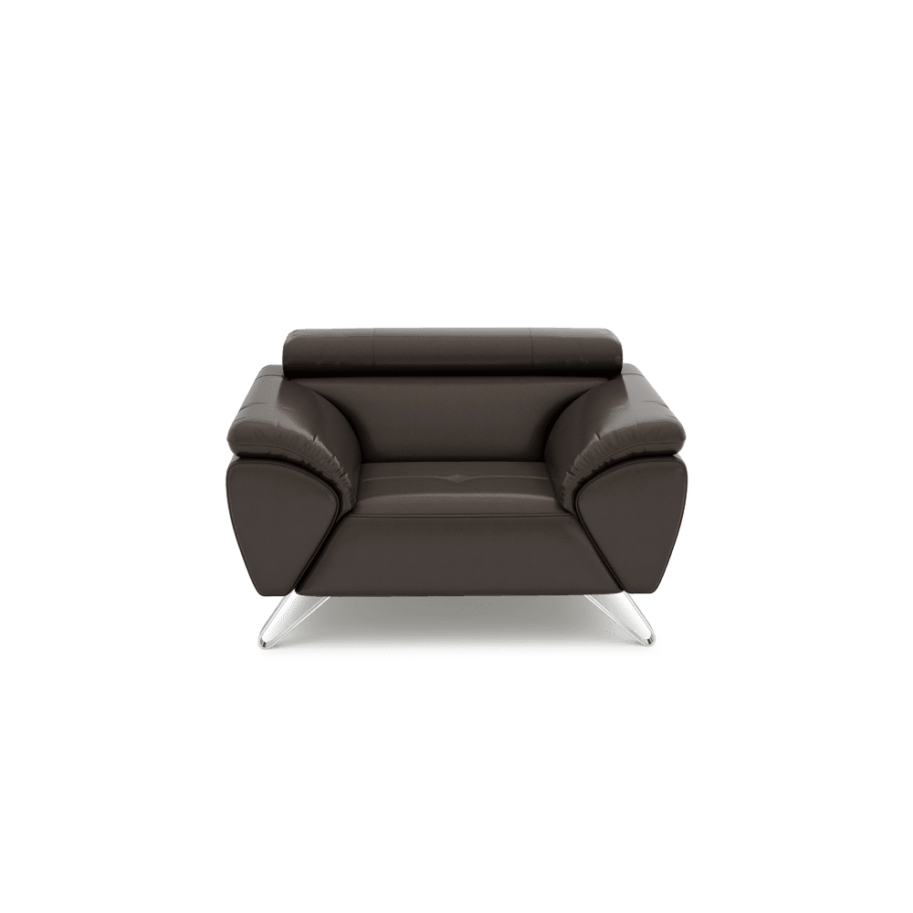 VICTOR - Adjustable Headrest Fabric / Leather Sofa (1 / 2 / 3-seater / L-shaped)