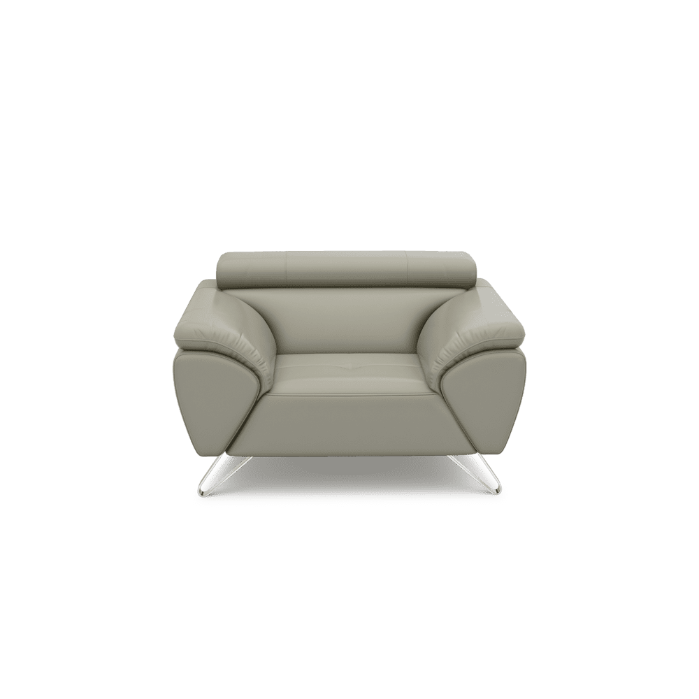 VICTOR - Adjustable Headrest Fabric / Leather Sofa (1 / 2 / 3-seater / L-shaped)