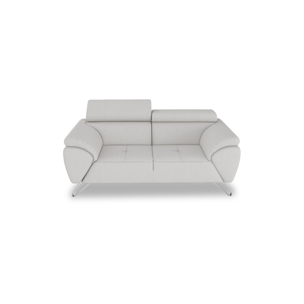 VICTOR - Adjustable Headrest Fabric / Leather Sofa (1 / 2 / 3-seater / L-shaped)