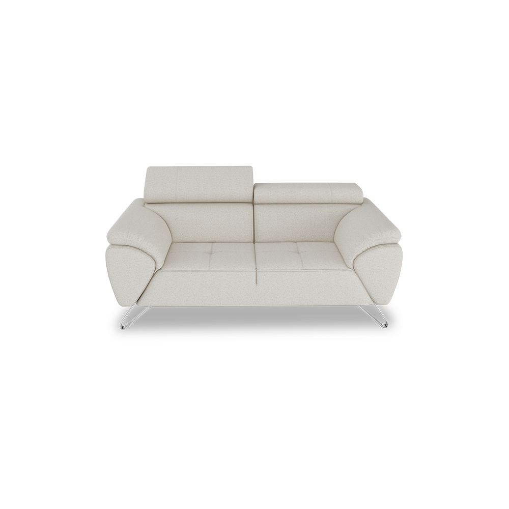 VICTOR - Adjustable Headrest Fabric / Leather Sofa (1 / 2 / 3-seater / L-shaped)