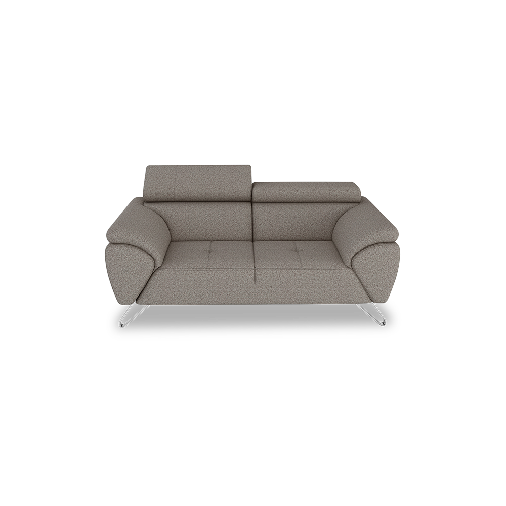 VICTOR - Adjustable Headrest Fabric / Leather Sofa (1 / 2 / 3-seater / L-shaped)