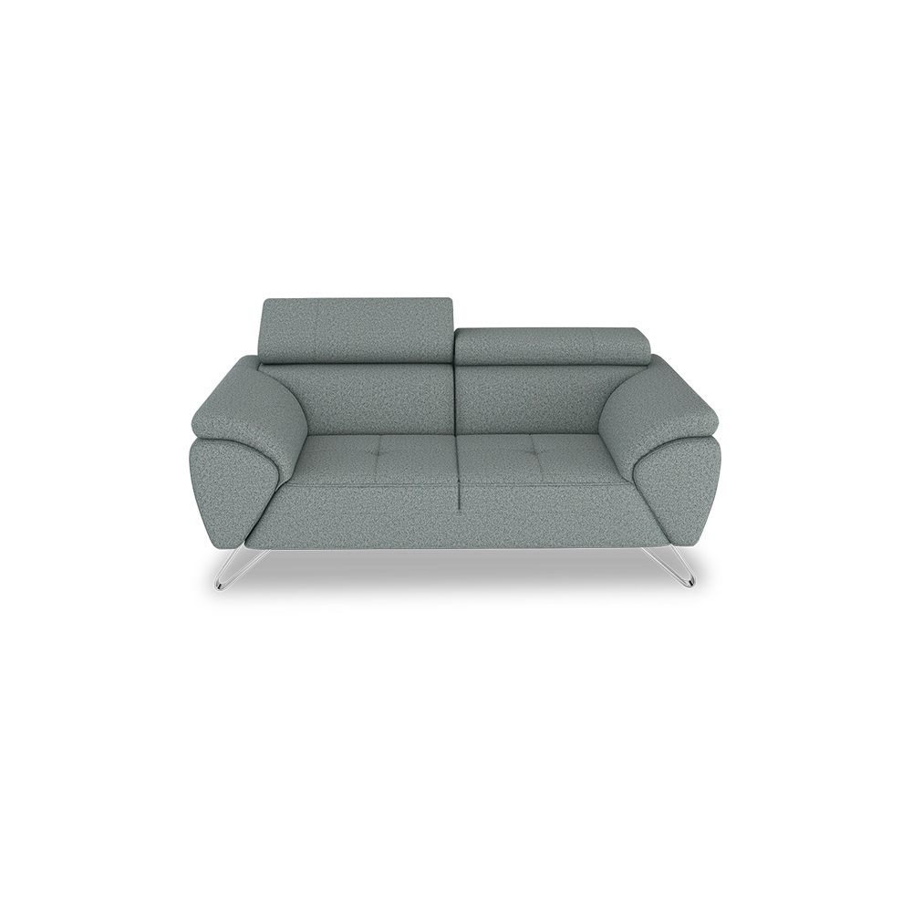 VICTOR - Adjustable Headrest Fabric / Leather Sofa (1 / 2 / 3-seater / L-shaped)