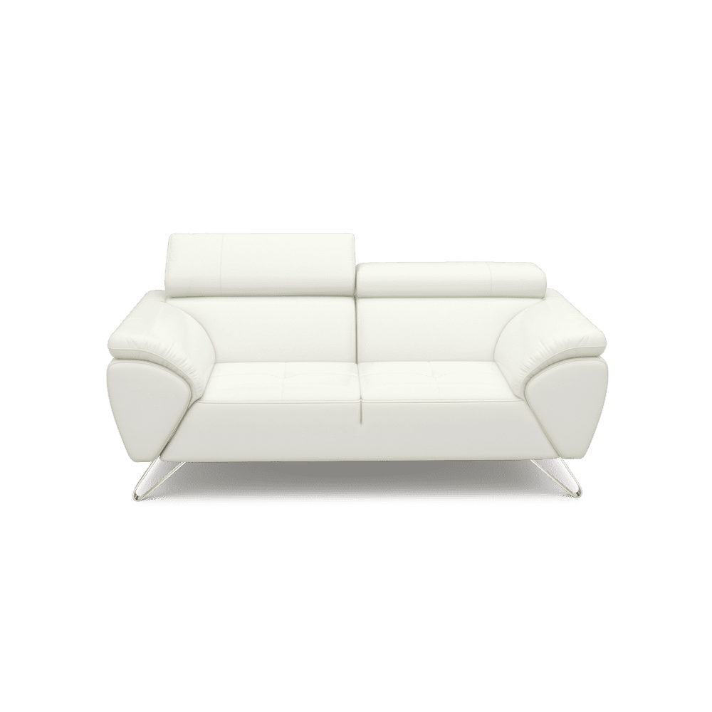 VICTOR - Adjustable Headrest Fabric / Leather Sofa (1 / 2 / 3-seater / L-shaped)
