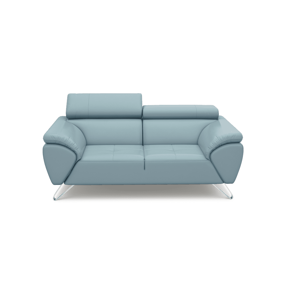 VICTOR - Adjustable Headrest Fabric / Leather Sofa (1 / 2 / 3-seater / L-shaped)