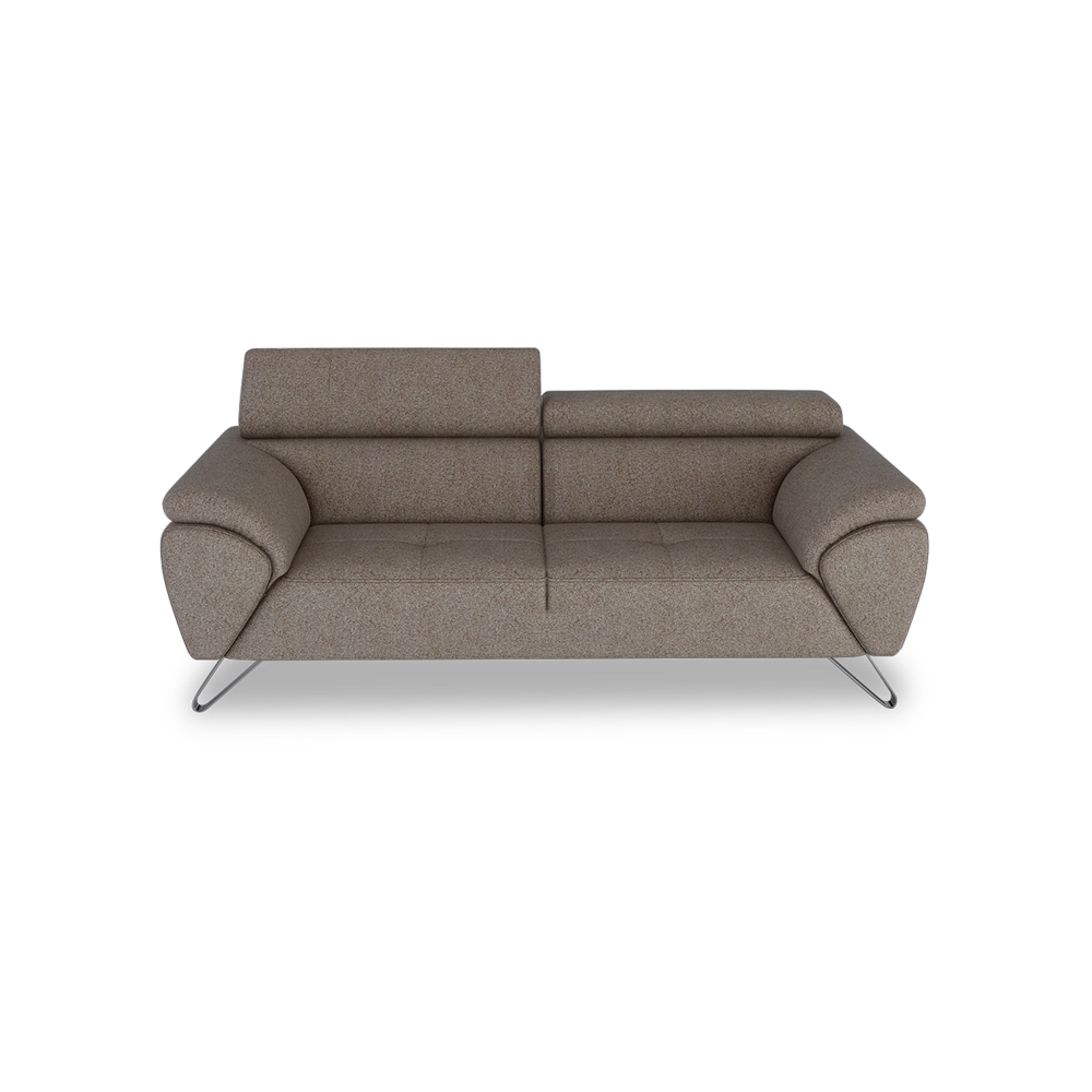 VICTOR - Adjustable Headrest Fabric / Leather Sofa (1 / 2 / 3-seater / L-shaped)