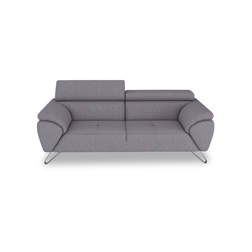 VICTOR - Adjustable Headrest Fabric / Leather Sofa (1 / 2 / 3-seater / L-shaped)