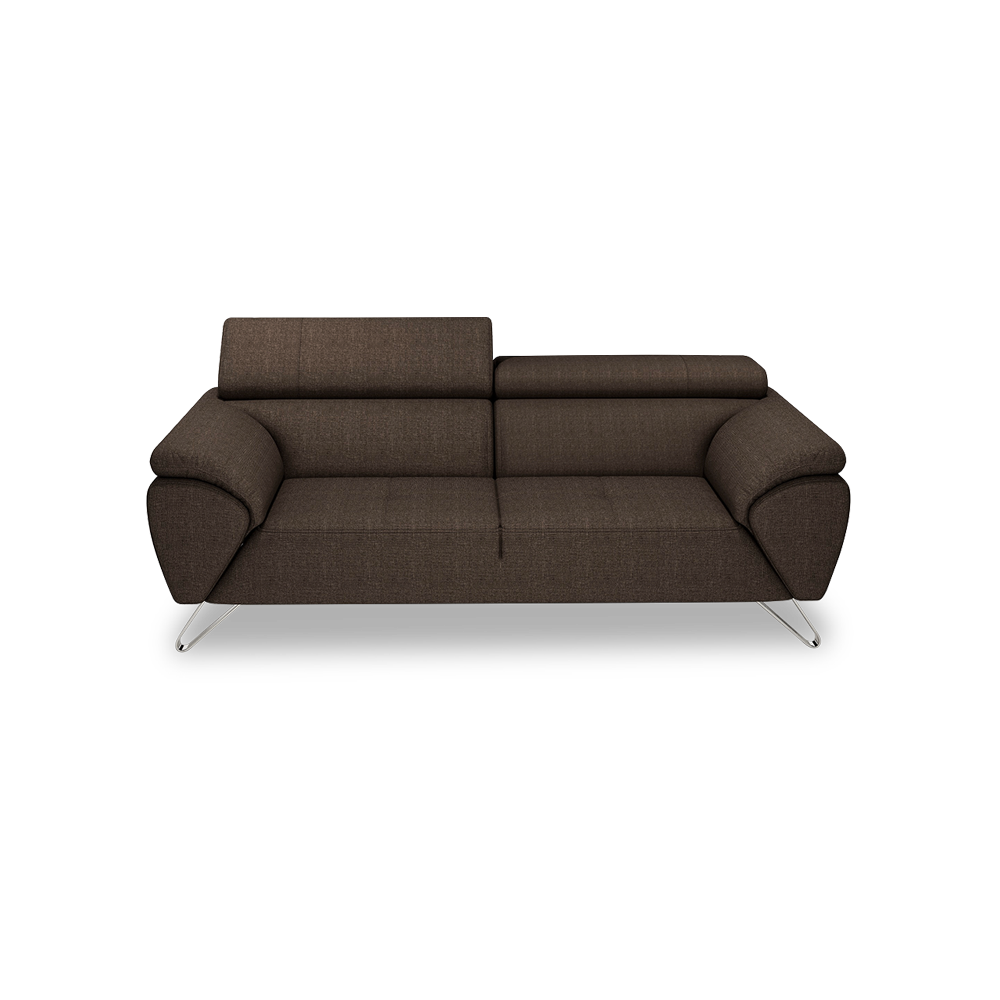 VICTOR - Adjustable Headrest Fabric / Leather Sofa (1 / 2 / 3-seater / L-shaped)