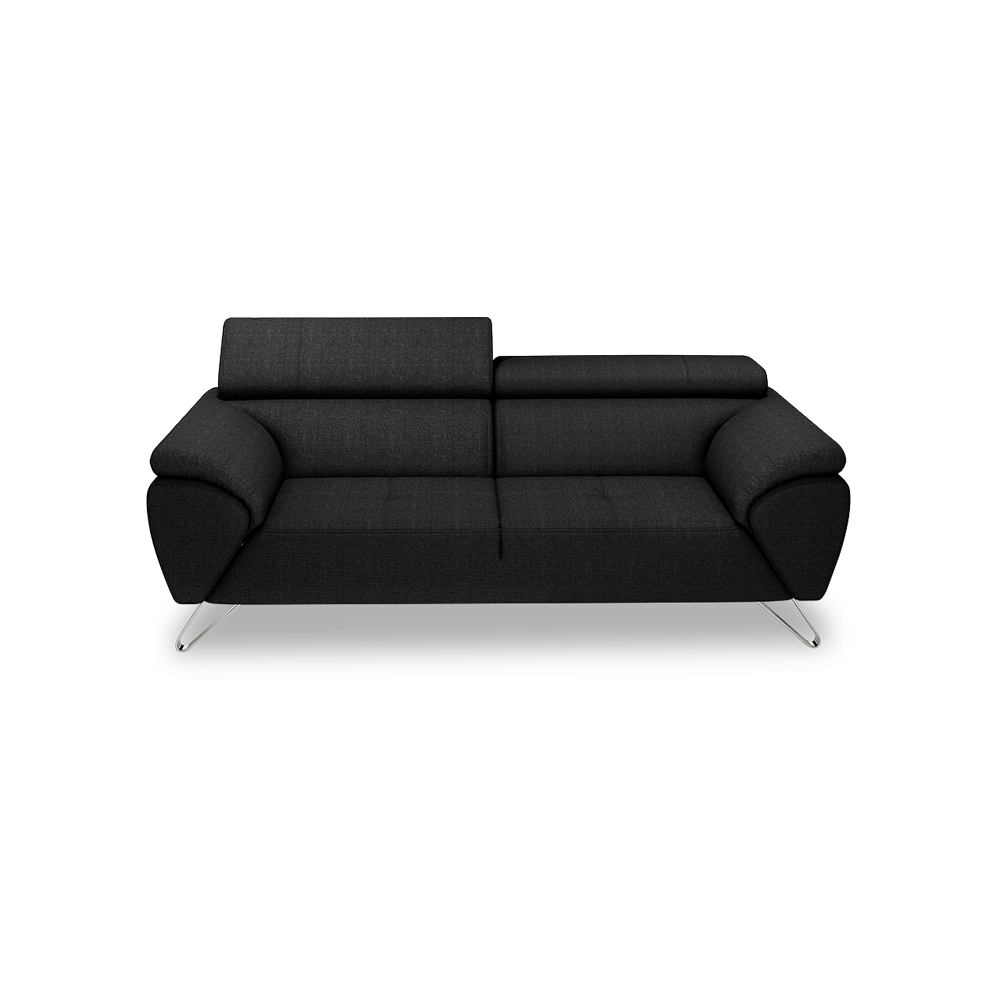 VICTOR - Adjustable Headrest Fabric / Leather Sofa (1 / 2 / 3-seater / L-shaped)