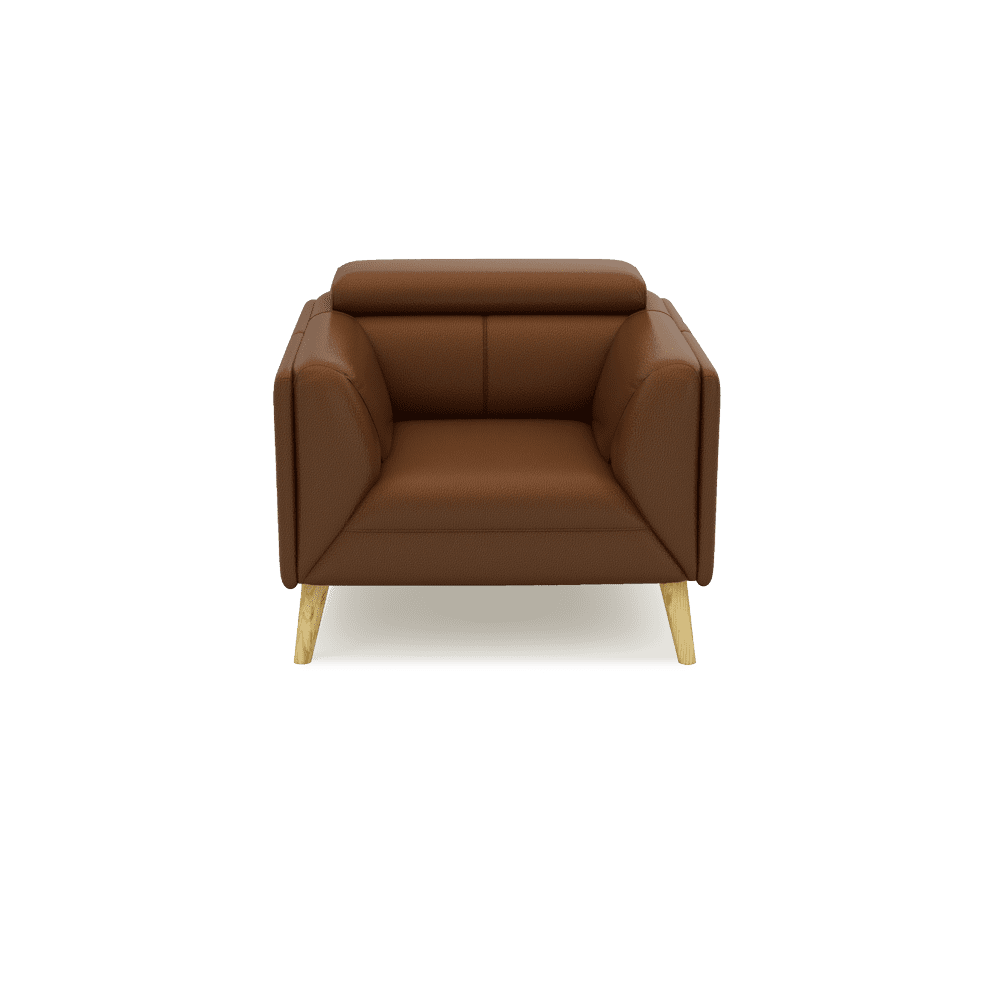 JANICE - Modular Fabric / Leather Sofa (1-seater)