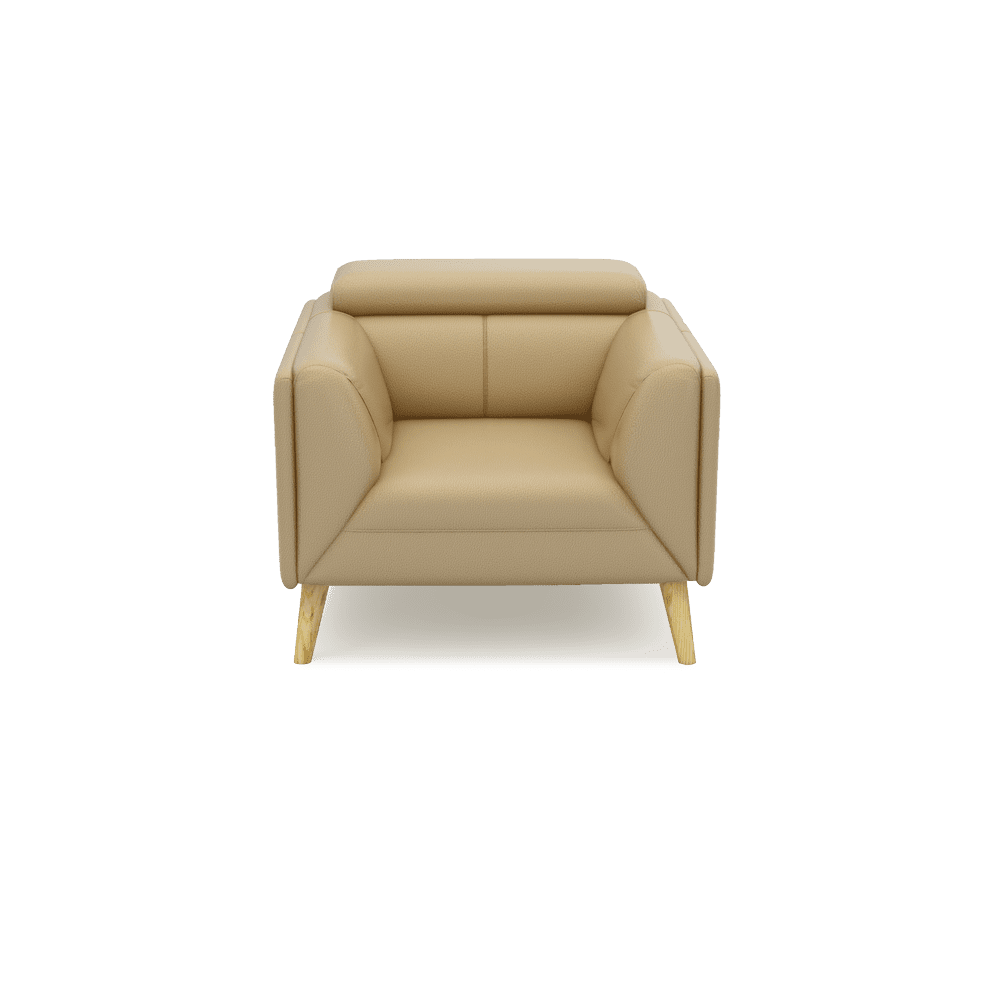 JANICE - Modular Fabric / Leather Sofa (1-seater)