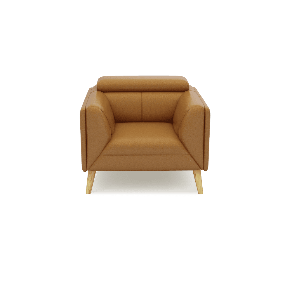 JANICE - Modular Fabric / Leather Sofa (1-seater)