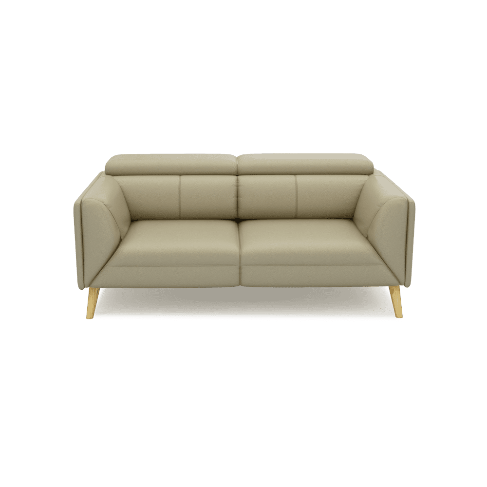 JANICE - Modular Fabric / Leather Sofa (3-seater)