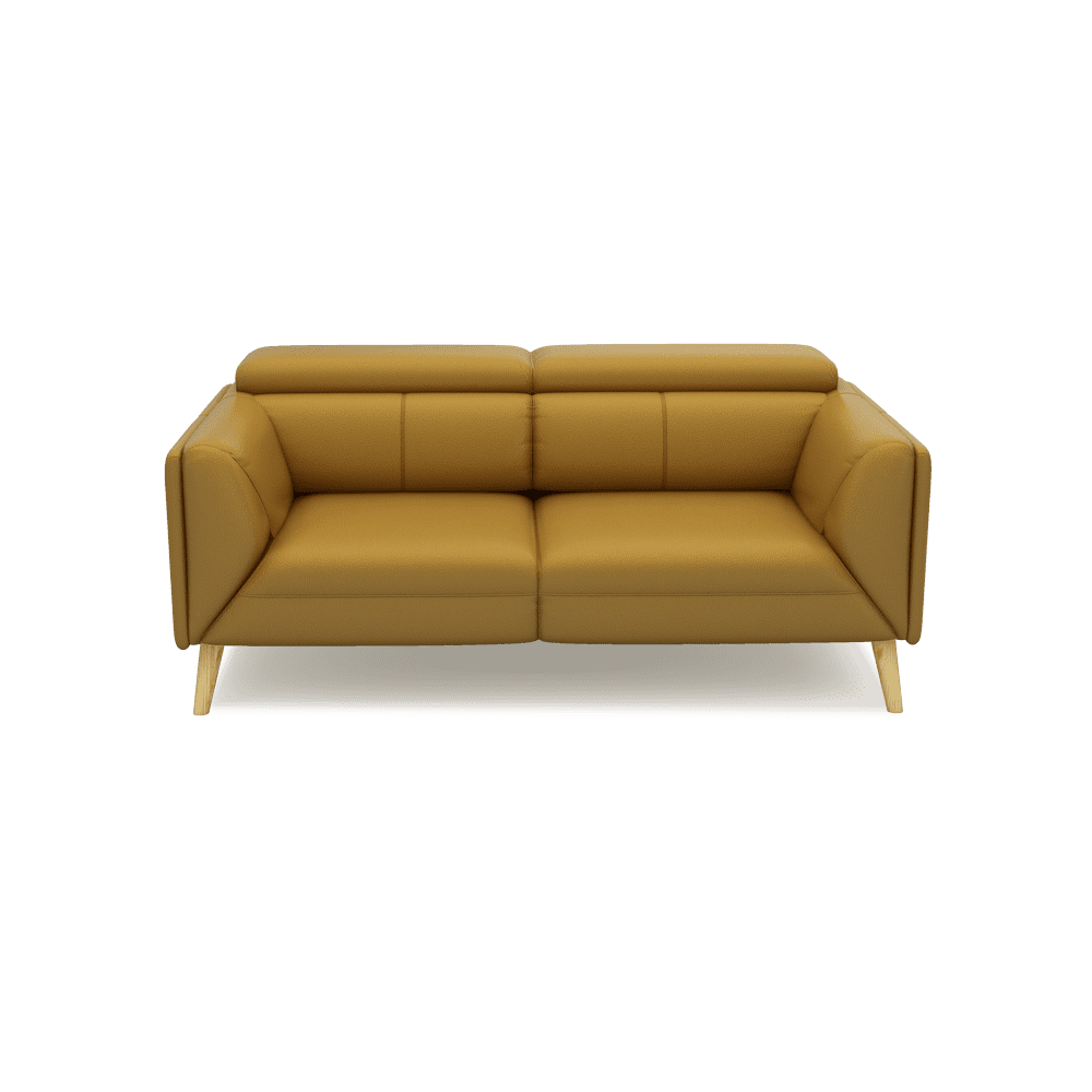 JANICE - Modular Fabric / Leather Sofa (3-seater)