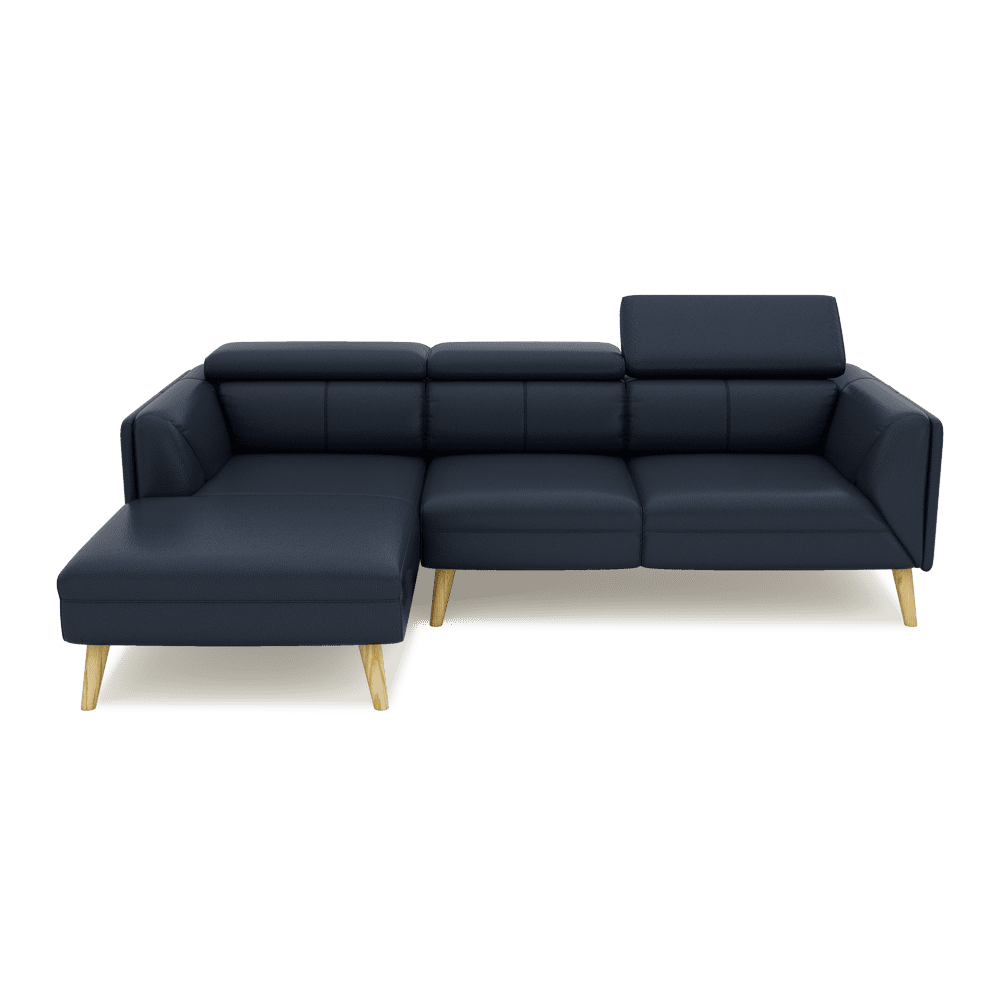 JANICE - Modular Fabric / Leather Sofa (L-shaped)
