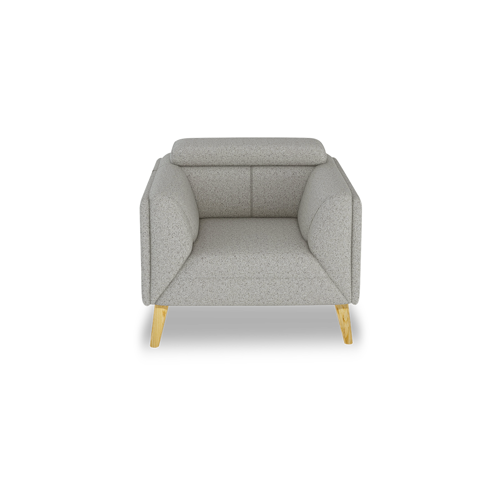 JANICE - Modular Fabric / Leather Sofa (1-seater)