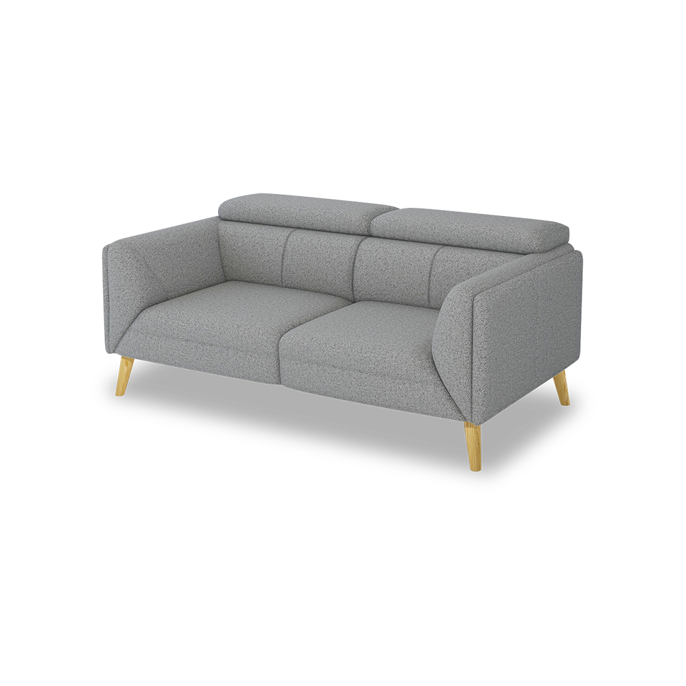 JANICE - Modular Fabric / Leather Sofa (3-seater)