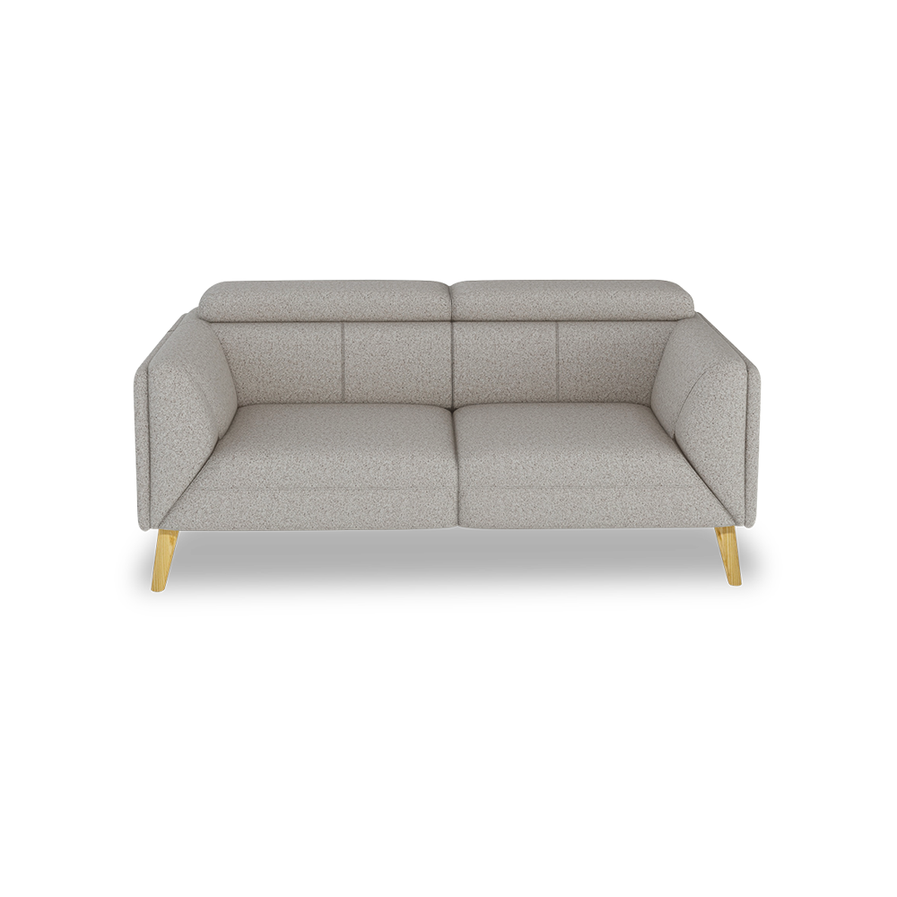 JANICE - Modular Fabric / Leather Sofa (3-seater)