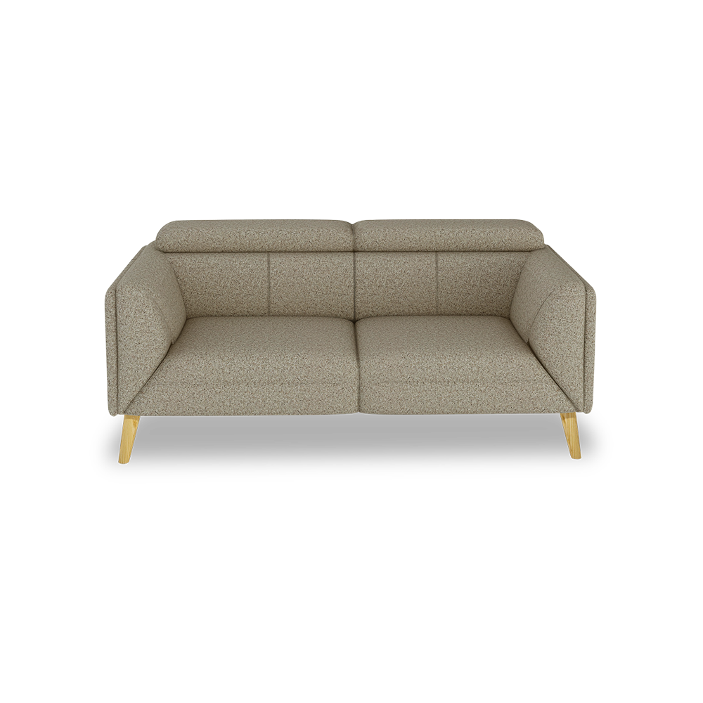 JANICE - Modular Fabric / Leather Sofa (3-seater)