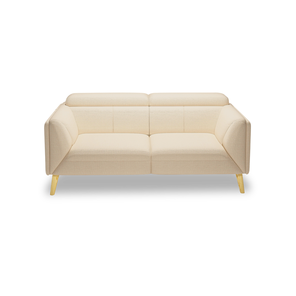 JANICE - Modular Fabric / Leather Sofa (3-seater)