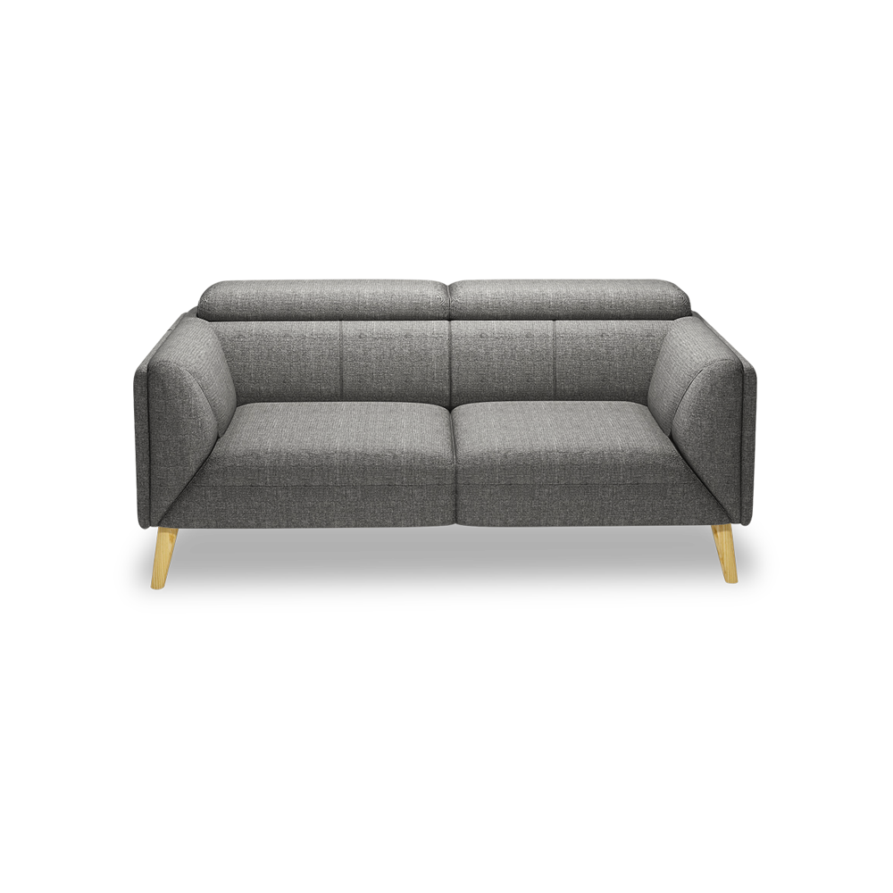 JANICE - Modular Fabric / Leather Sofa (3-seater)