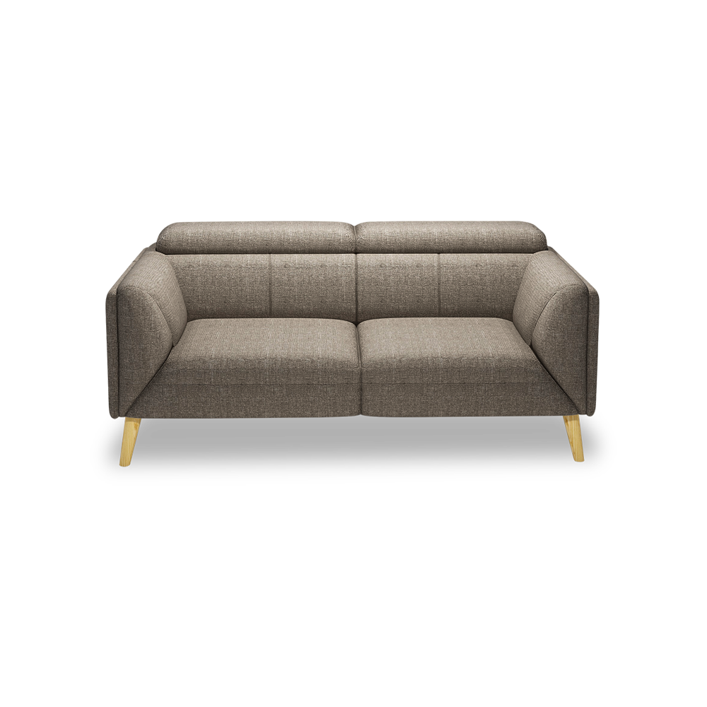 JANICE - Modular Fabric / Leather Sofa (3-seater)