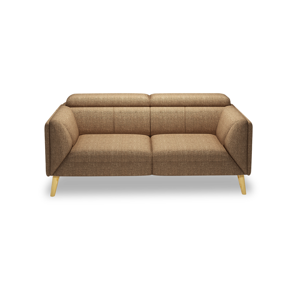 JANICE - Modular Fabric / Leather Sofa (3-seater)