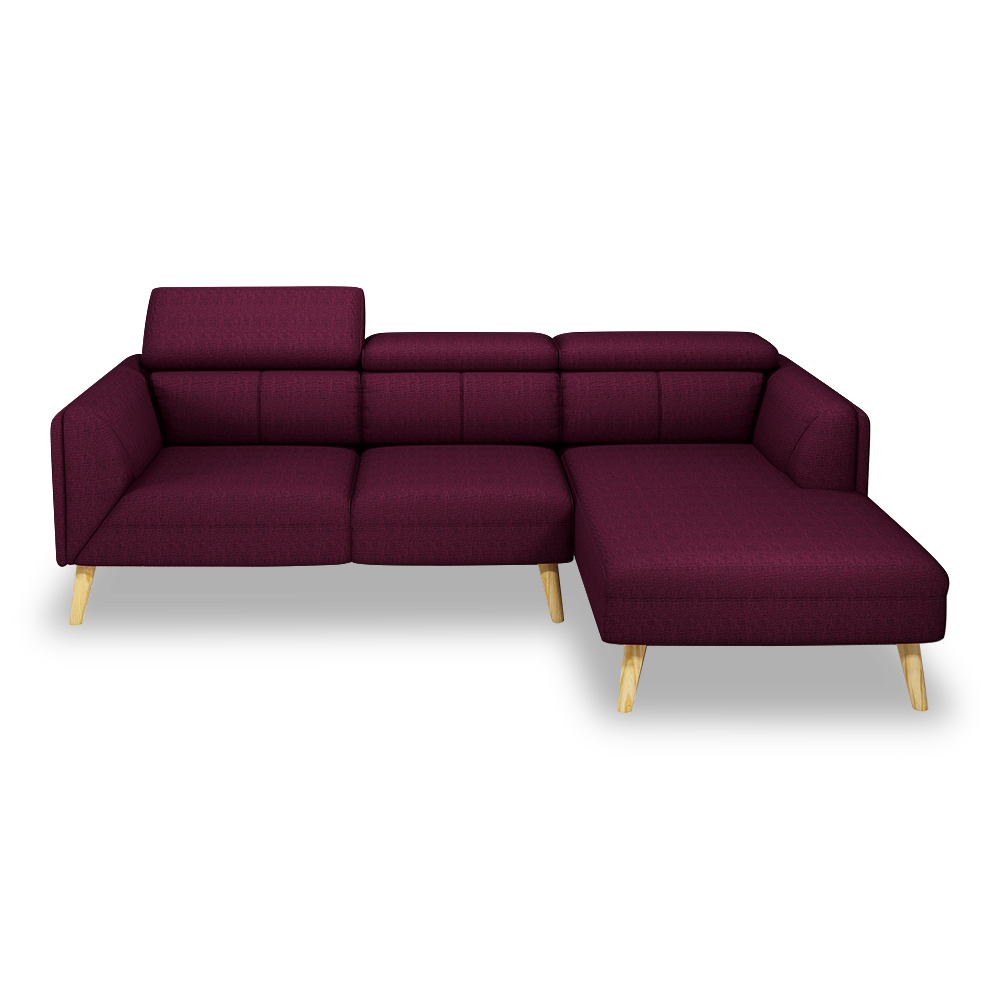JANICE - Modular Fabric / Leather Sofa (L-shaped)
