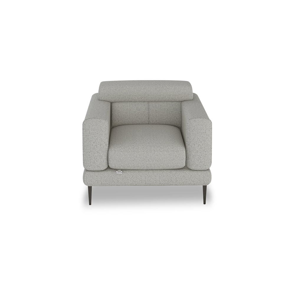 UNIQ - Pull-Out Fabric / Leather Sofa (1-seater)