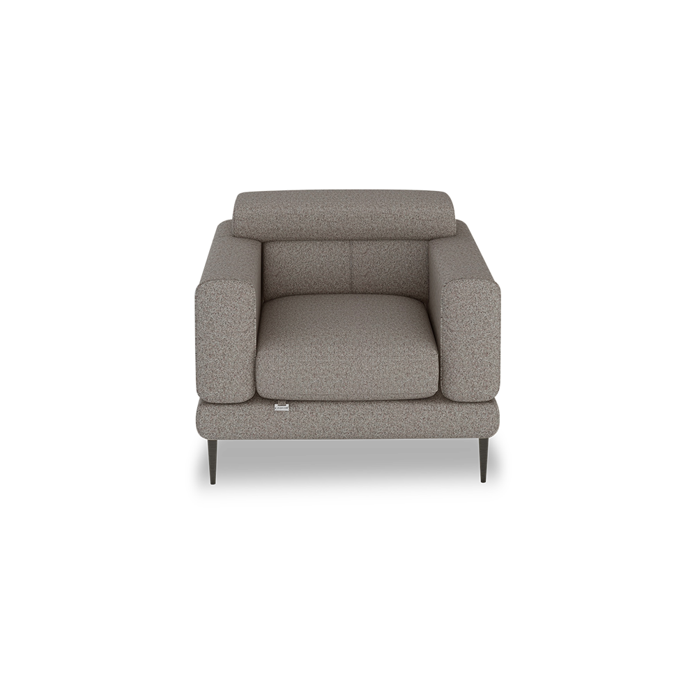 UNIQ - Pull-Out Fabric / Leather Sofa (1-seater)