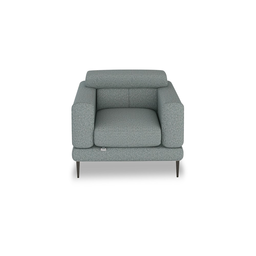 UNIQ - Pull-Out Fabric / Leather Sofa (1-seater)