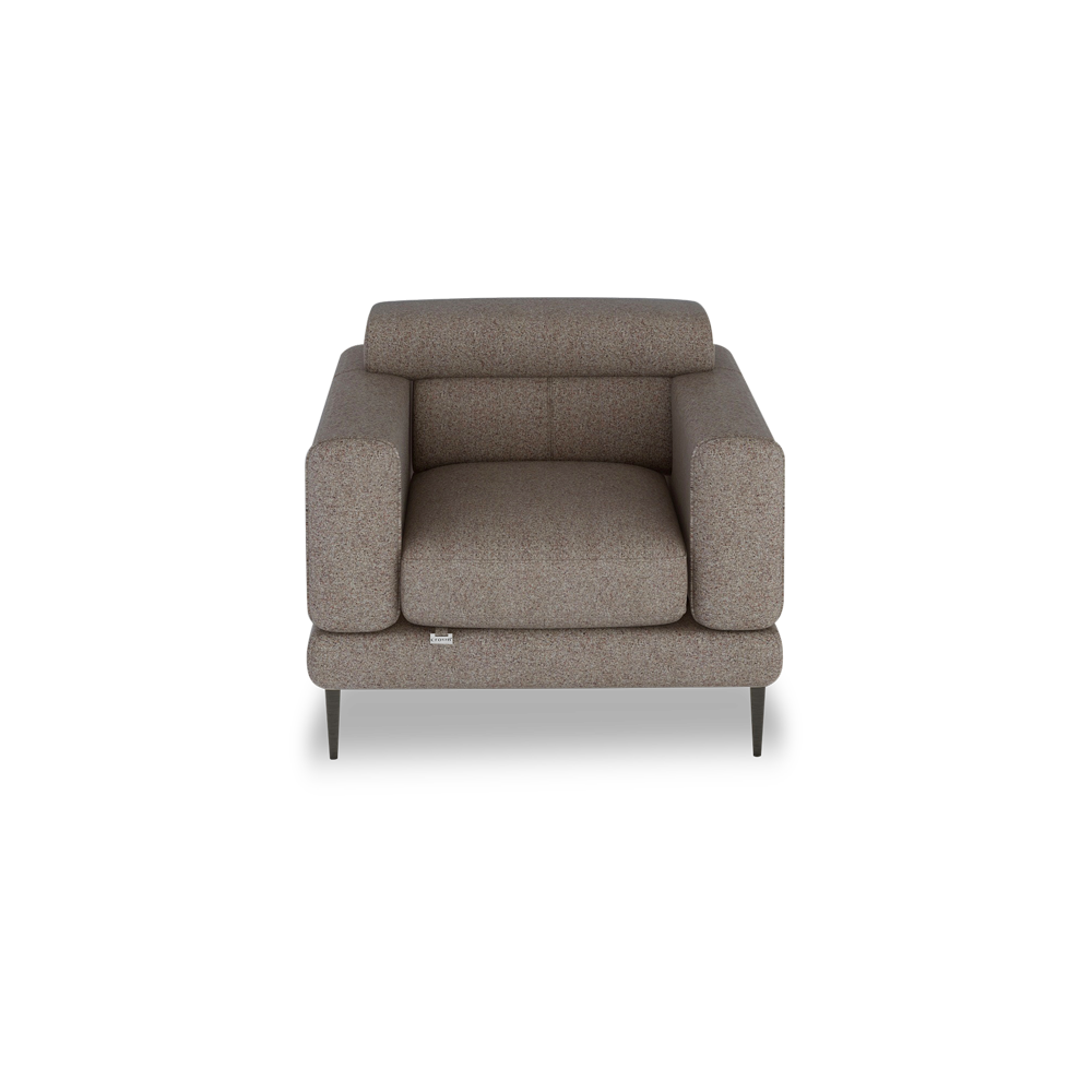 UNIQ - Pull-Out Fabric / Leather Sofa (1-seater)