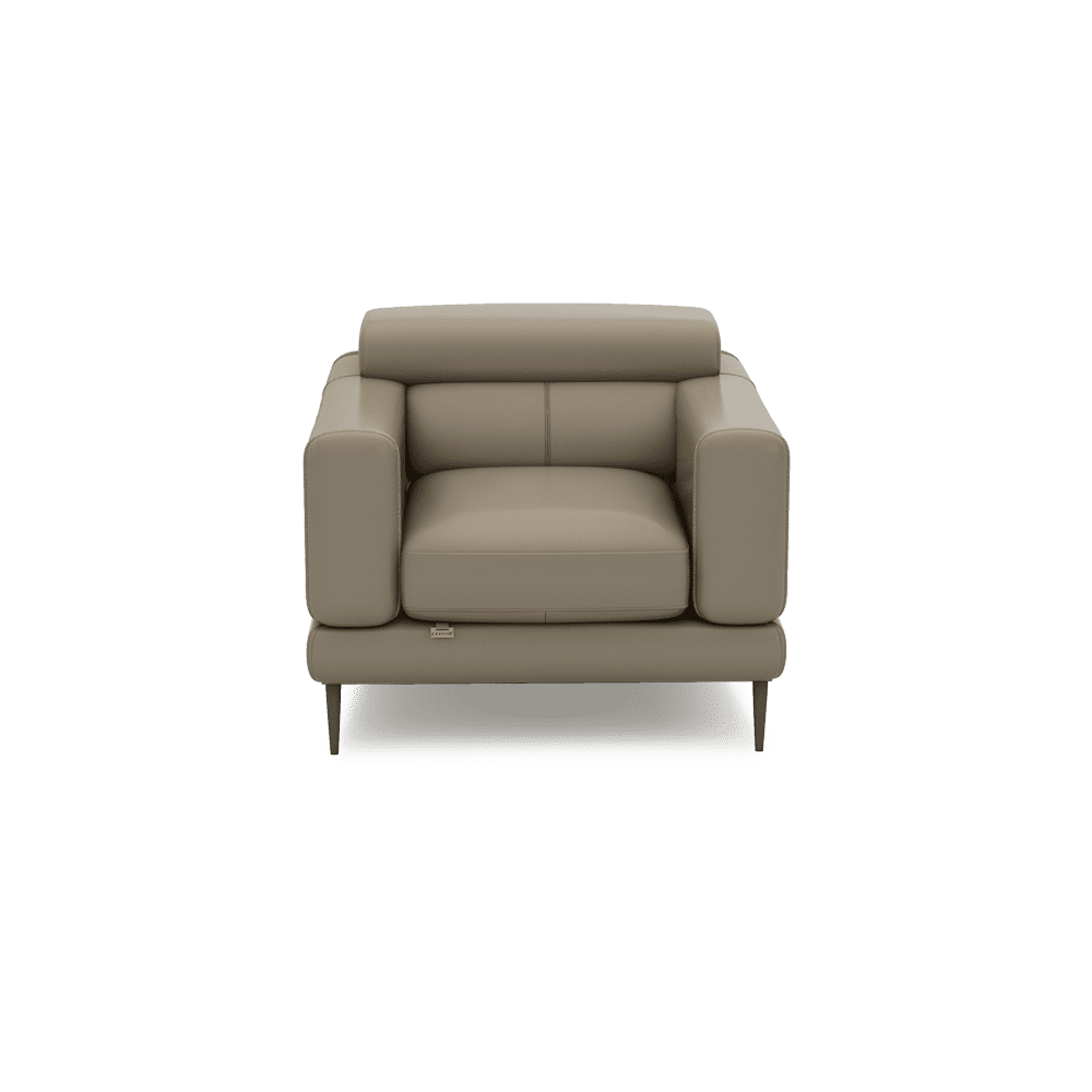 UNIQ - Pull-Out Fabric / Leather Sofa (1-seater)