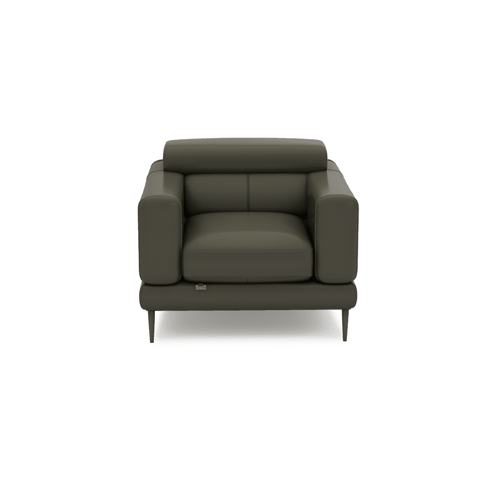 UNIQ - Pull-Out Fabric / Leather Sofa (1-seater)