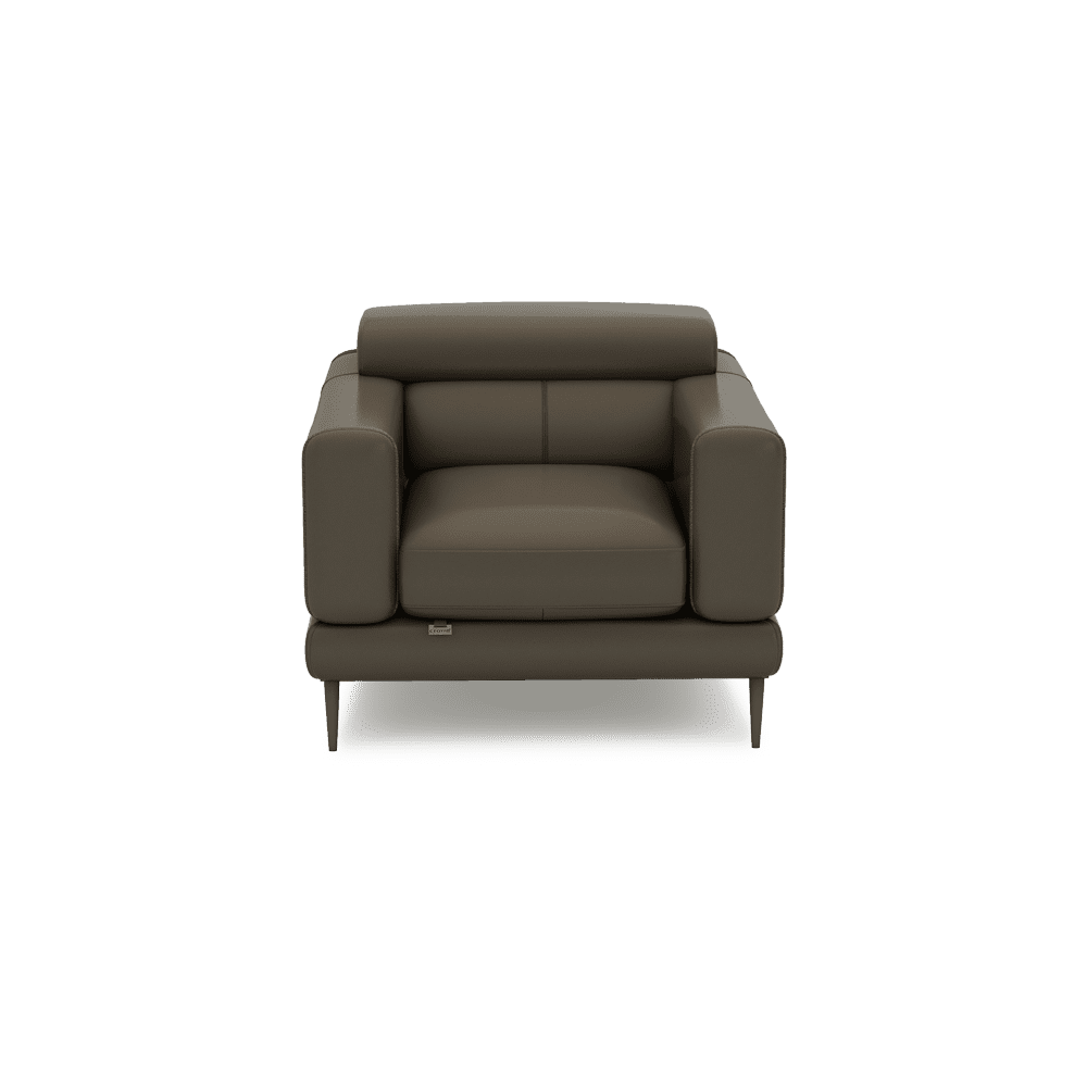 UNIQ - Pull-Out Fabric / Leather Sofa (1-seater)