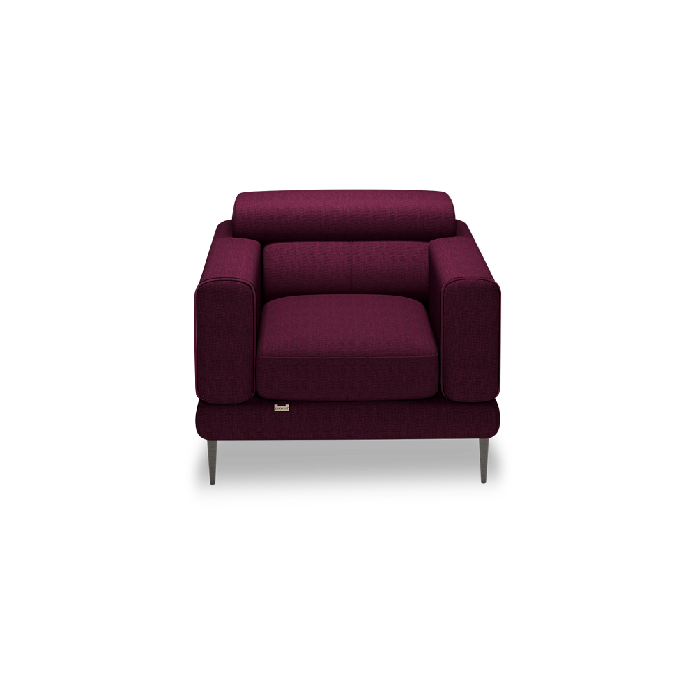 UNIQ - Pull-Out Fabric / Leather Sofa (1-seater)