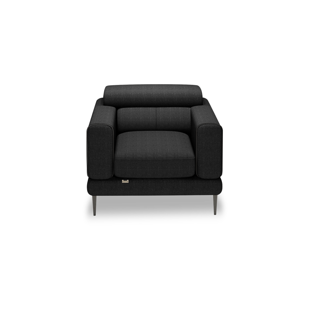 UNIQ - Pull-Out Fabric / Leather Sofa (1-seater)